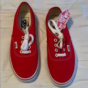Vans Authentic Red